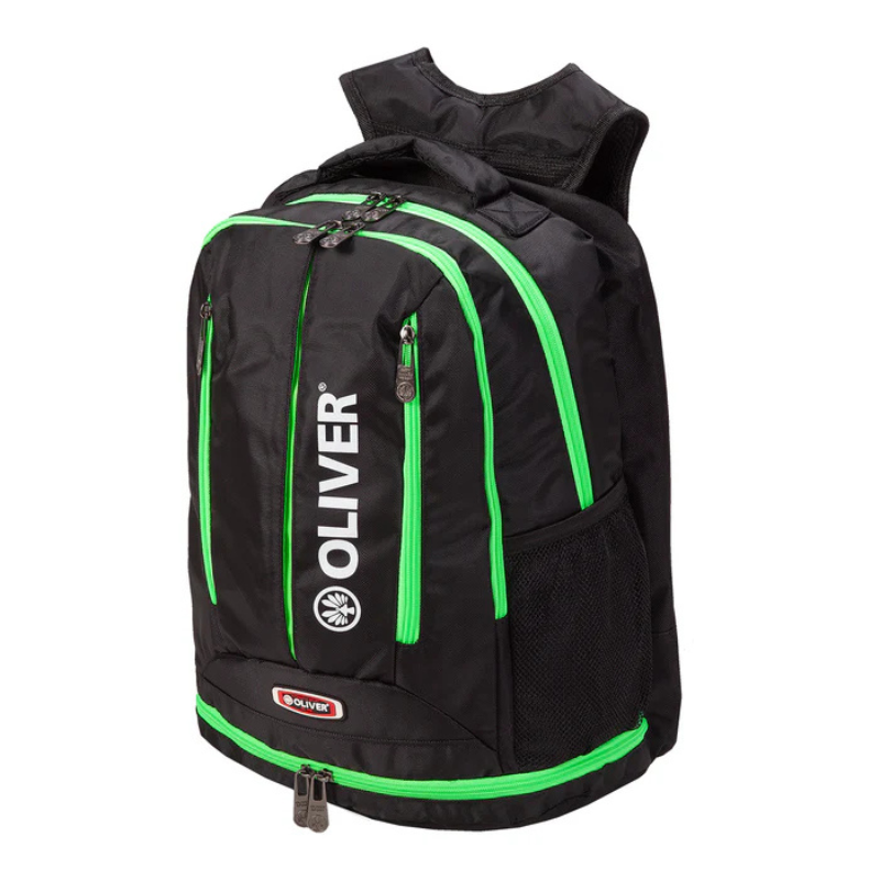 OLIVER BAG BACKPACK TS BLACK/GREEN