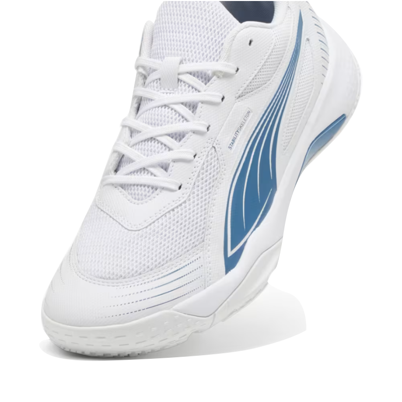 PUMA SHOE INDOOR SOLARFLASH III MN WHITE/HORIZON (AW24)