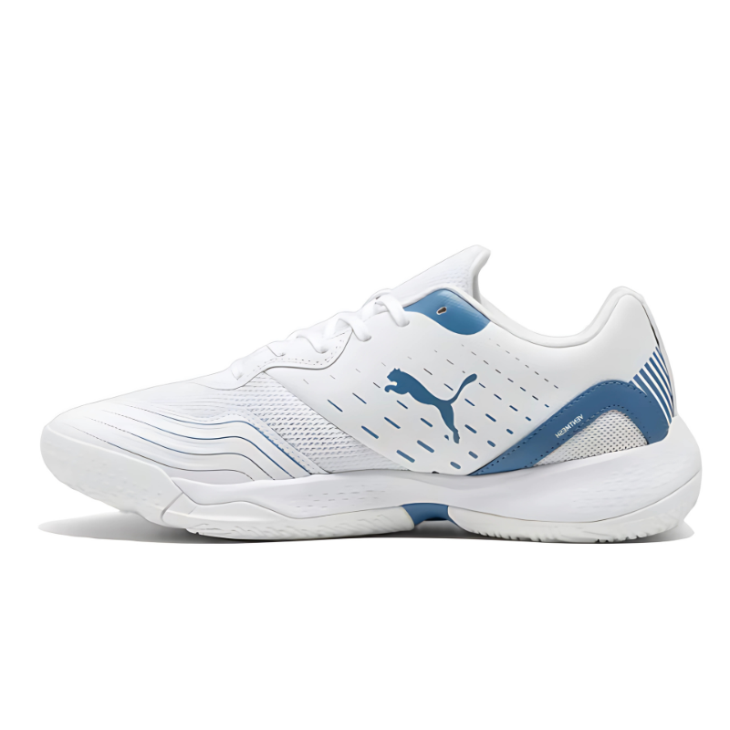 PUMA SHOE INDOOR SOLARFLASH III MN WHITE/HORIZON (AW24)