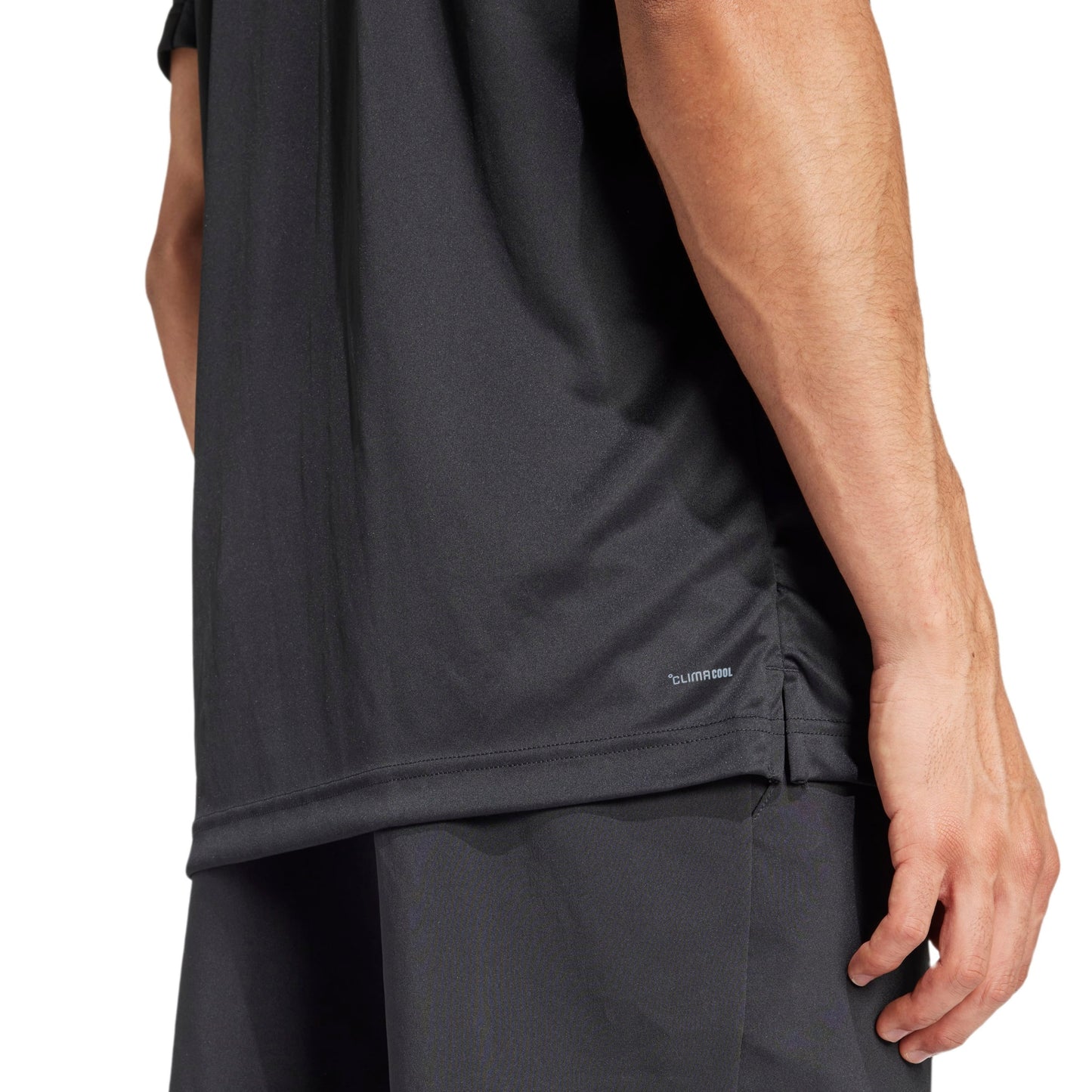 ADIDAS SHIRT TEE CLUB CLIMACOOL MN BLACK (SS25)