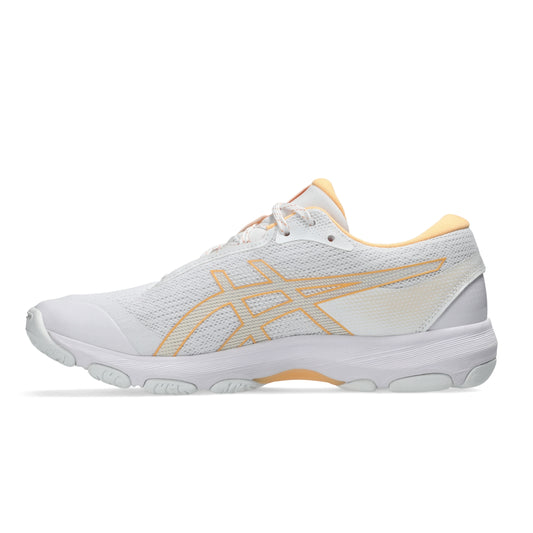 ASICS SHOE G-NETBURNER ACADEMY 10 WN WHITE/ROSE GOLD (AW26)