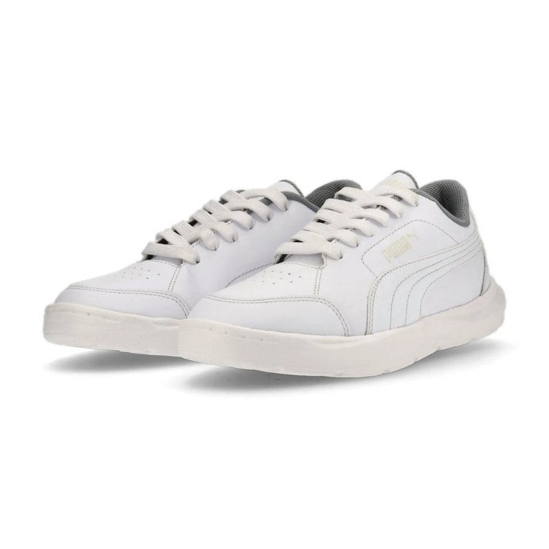 PUMA SHOE EVOLVE COURT KID WHITE (SS25)