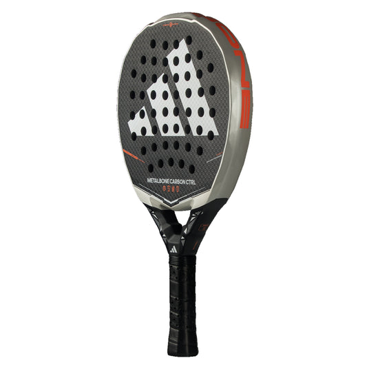 Adidas Padel racket with brand logo on a white background