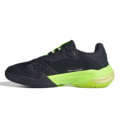 ADIDAS SHOE BARRICADE 13 MN BLACK/LUCID LEMON (SS25)