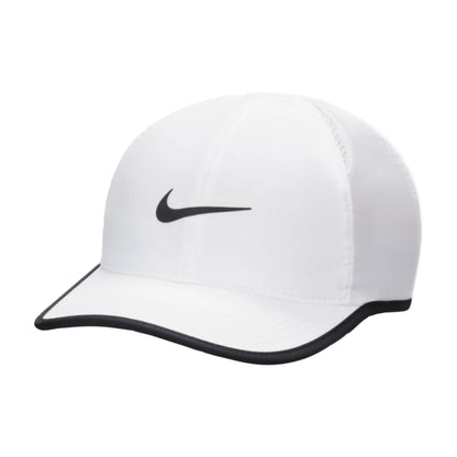 NIKE CAP FEATHERLIGHT WHITE/BLACK (AW24)