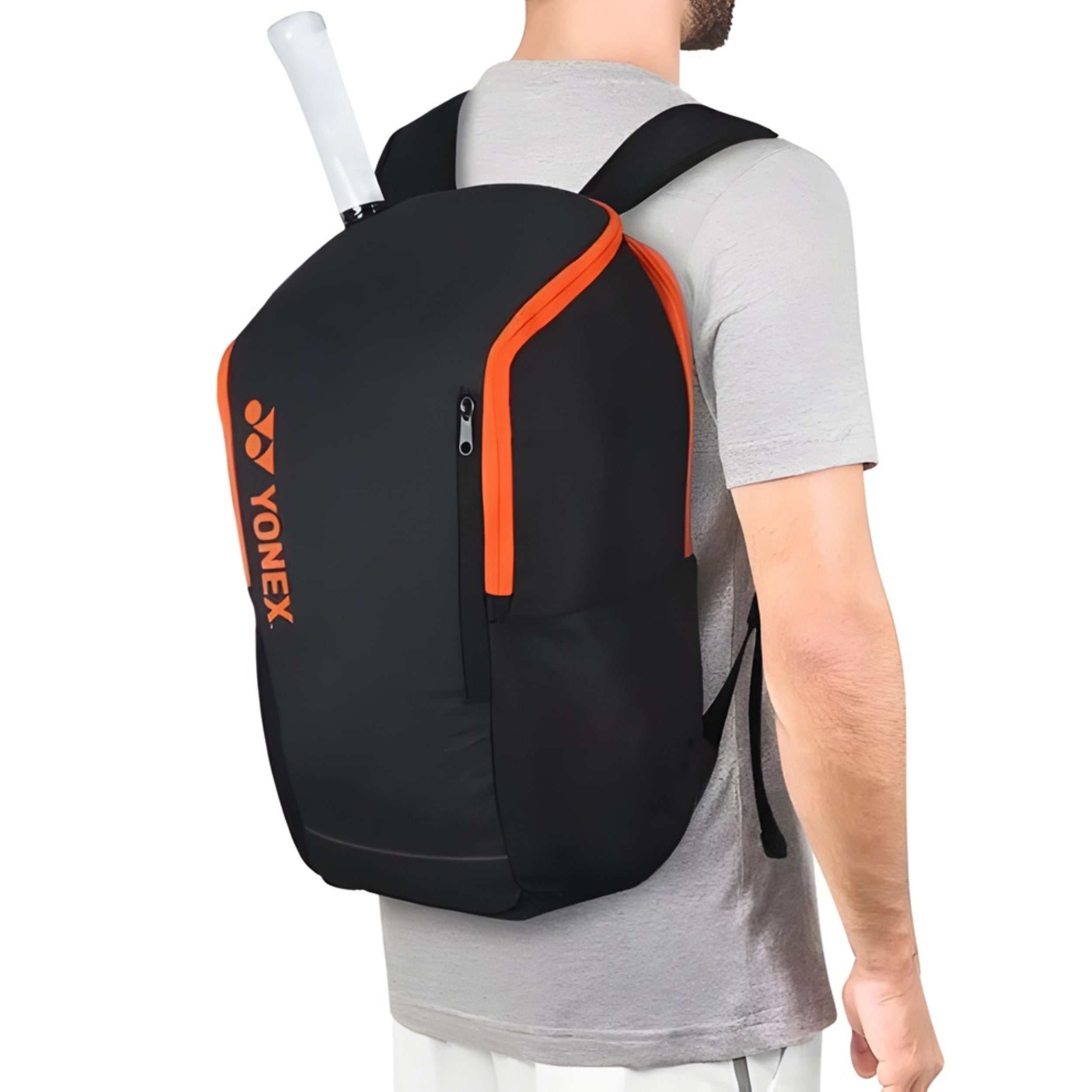 YONEX BAG BACKPACK TEAM S (42312S) BLACK ORANGE – Baseline Racquets