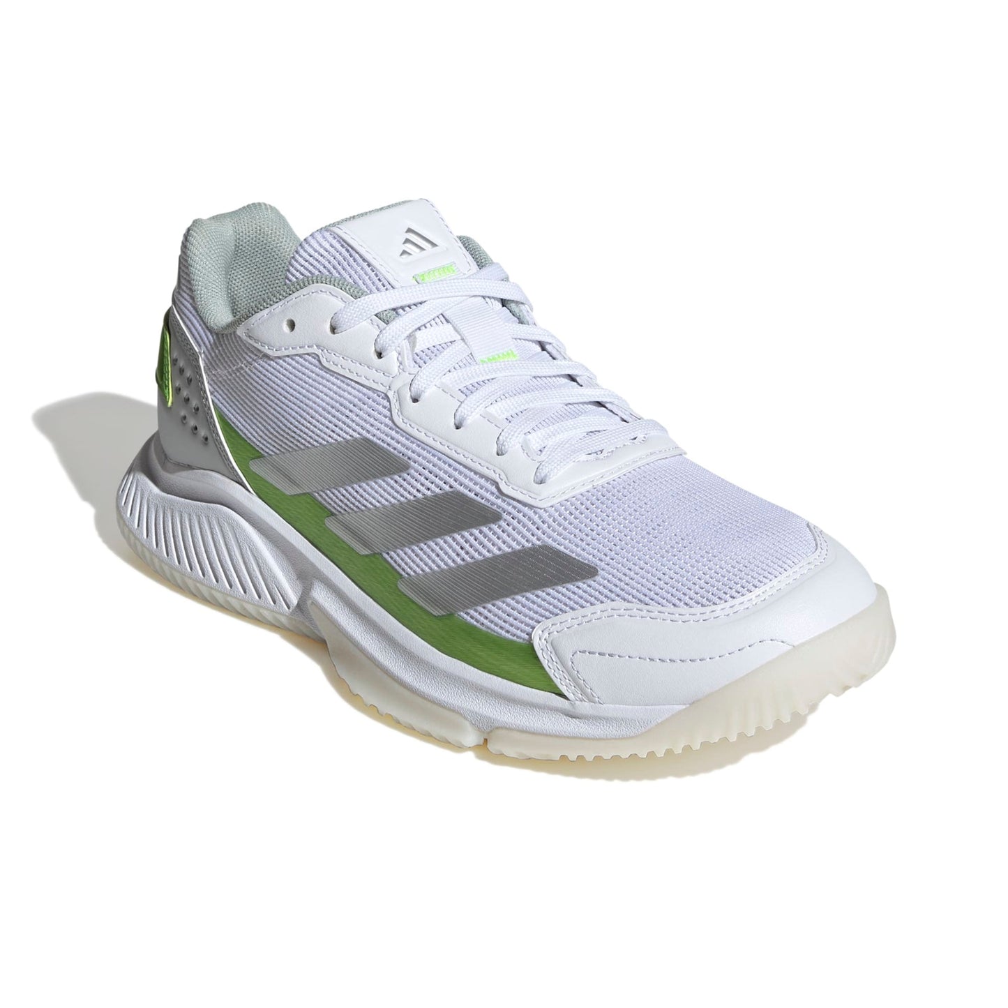 ADIDAS SHOE PADEL COURTQUICK WN WHITE/SILVER/LUCID LEMON (AW25)