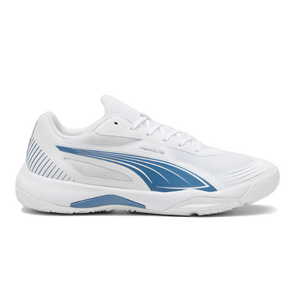PUMA SHOE INDOOR SOLARFLASH III MN WHITE/HORIZON (AW24)