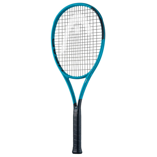 Blue Head tennis racket on a white background