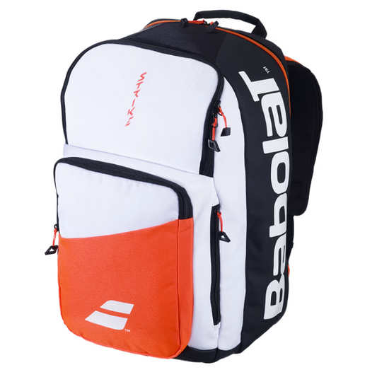 BABOLAT BAG BACKPACK PURE STRIKE WHITE/BLACK/RED