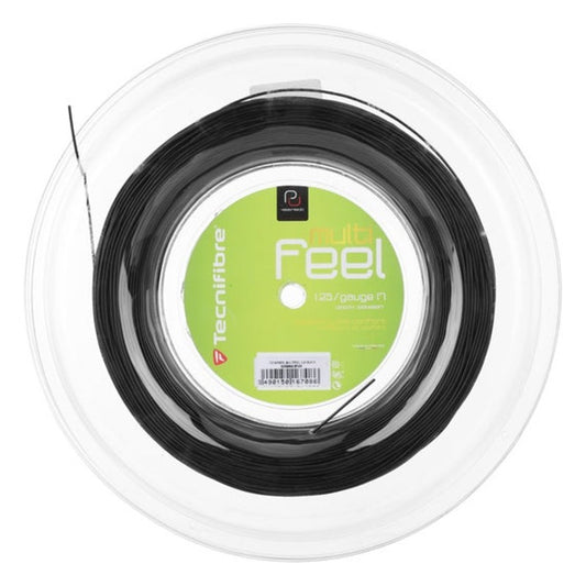 TECNIFIBRE STRING MULTI FEEL 1.25MM 17G BLK (TBD) / REEL