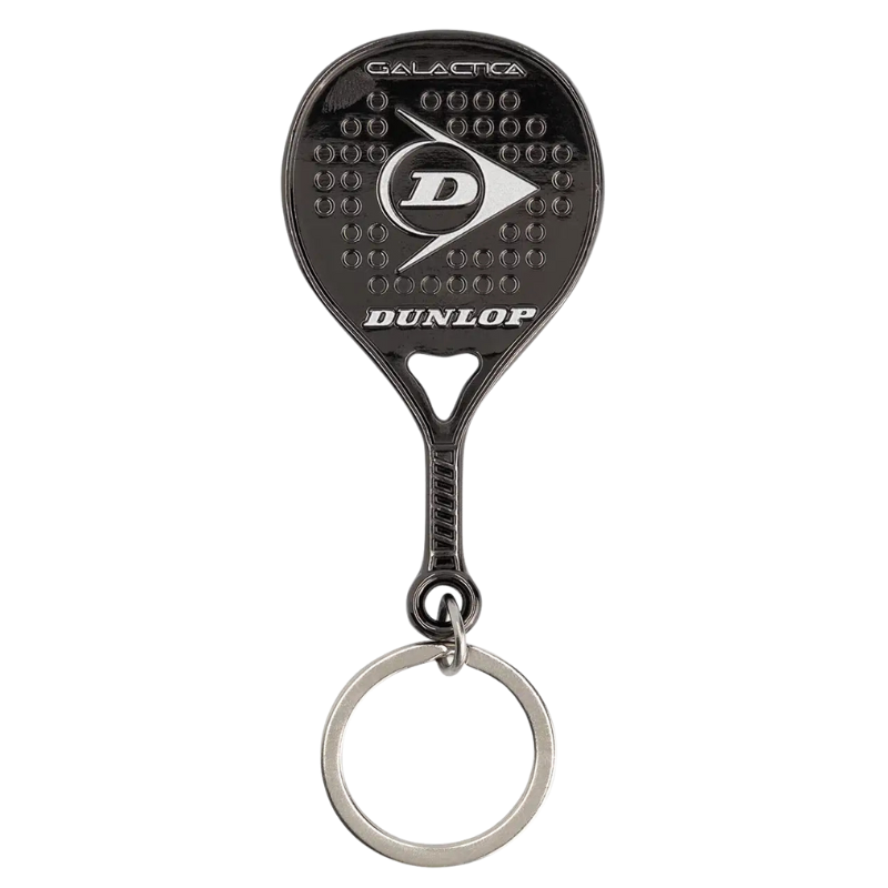 DUNLOP KEYRING PADEL GALACTICA PRO PETROL GREEN/SILVER
