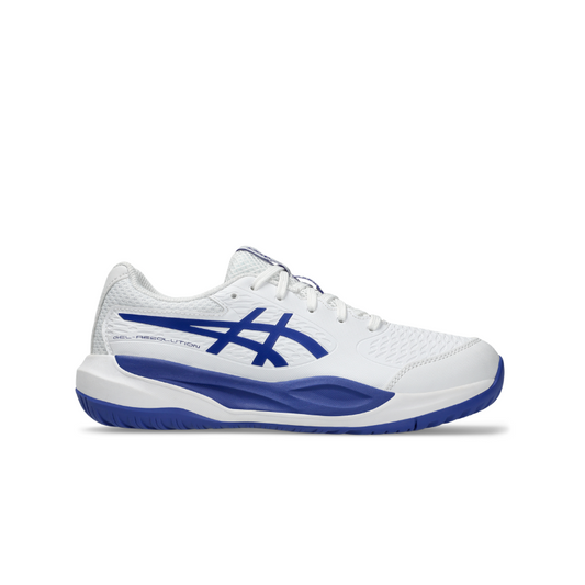 ASICS SHOE G-RESOLUTION X KID WHITE/DARK COBALT (AW25)