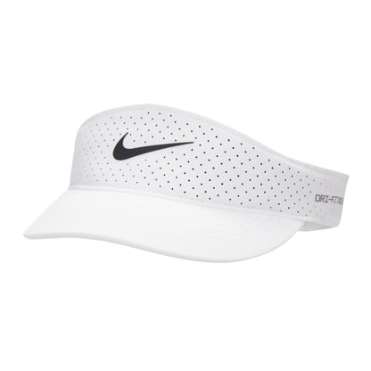 NIKE VISOR ACE DRI-FIT WHITE/ANTHRA