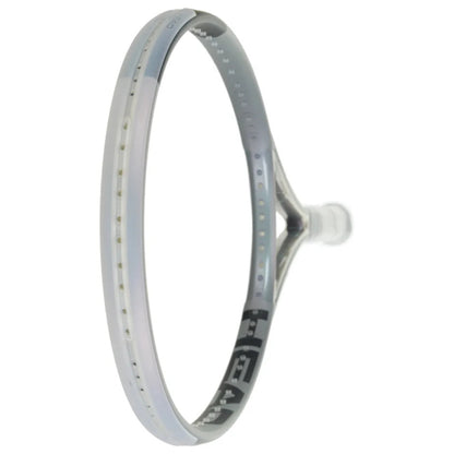 Silver Head tennis racket on a white background