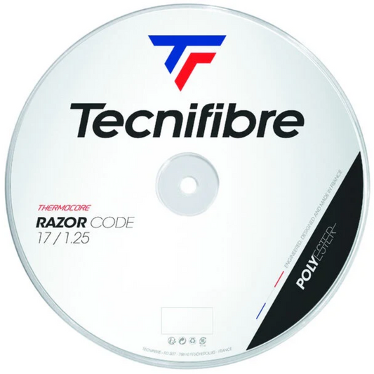 TECNIFIBRE STRING RAZOR CODE 1.25MM 17G WHT REEL