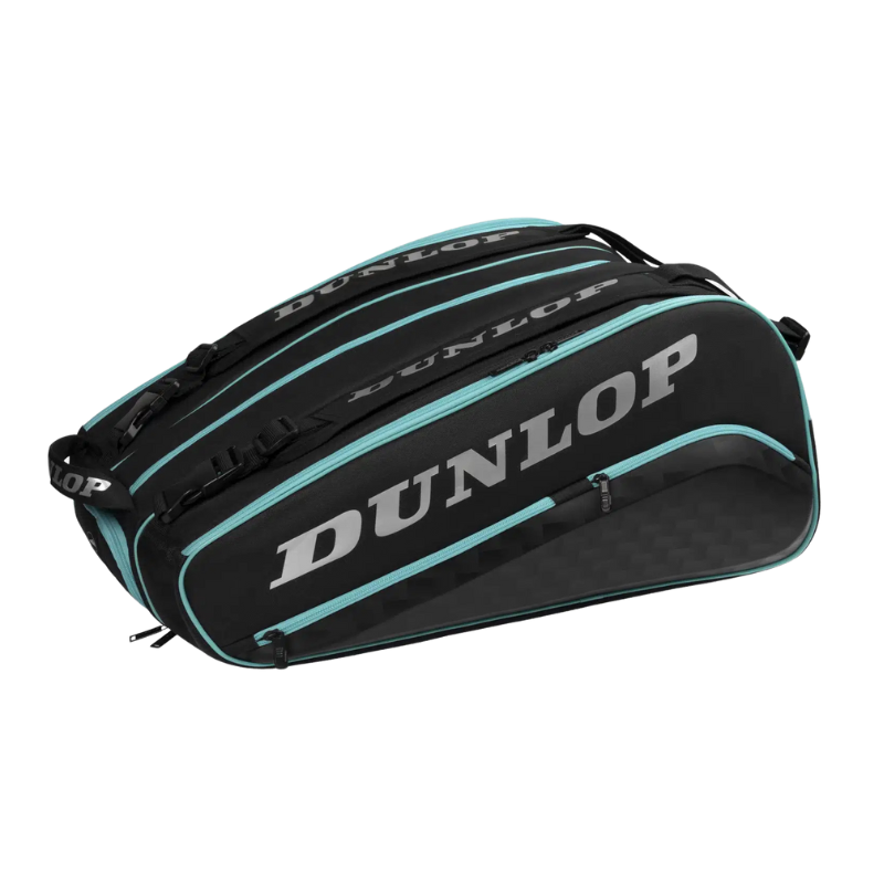 DUNLOP BAG PADEL PALETERO ELITE BLACK/PETROL GREEN