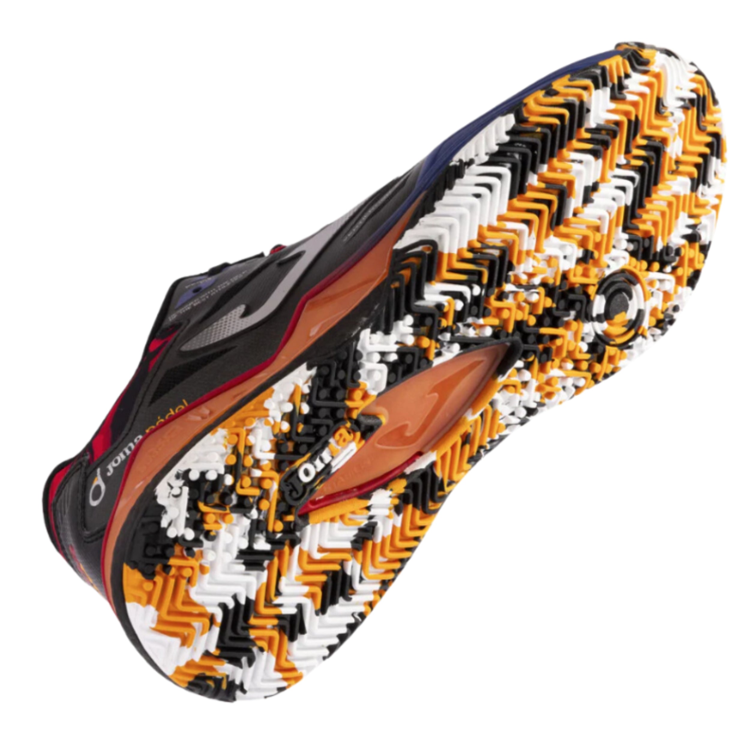 JOMA SHOE PADEL SPIN MN BLACK/RED/ORANGE (AW24) – Baseline Racquets