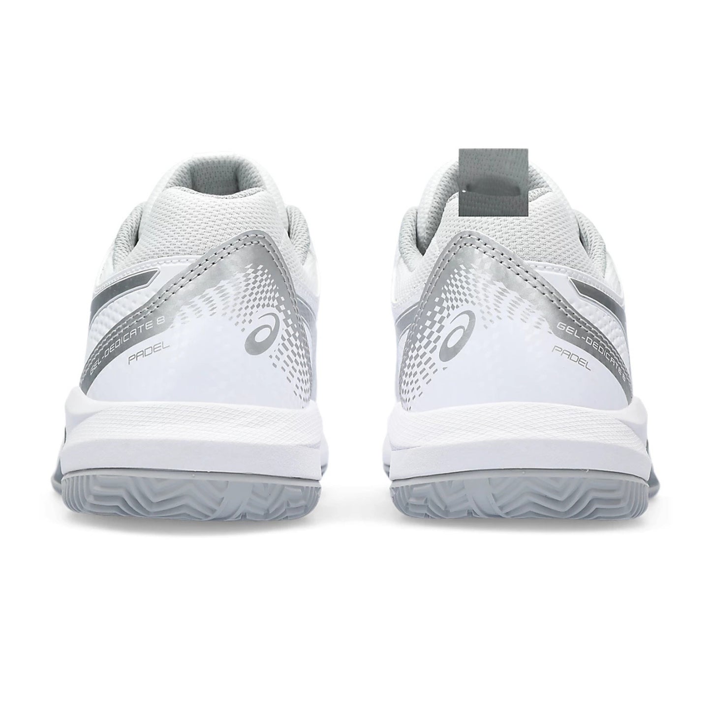 ASICS SHOE G-DEDICATE 8 PADEL WN WHITE/PURE SILVER (SS25)