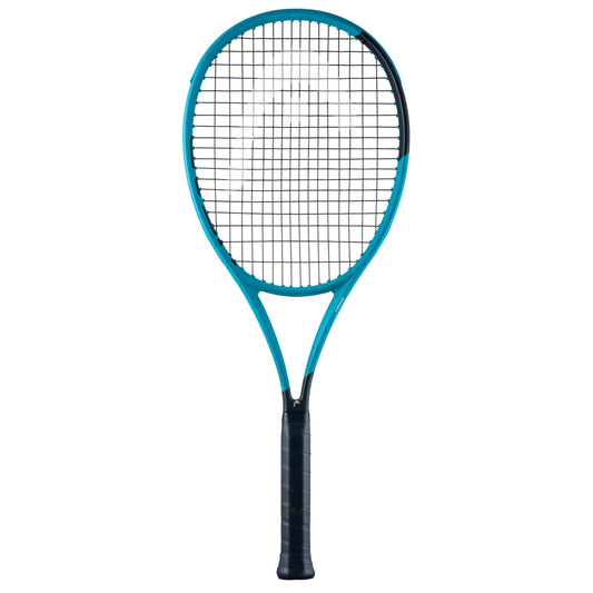 Blue Head tennis racket on a white background