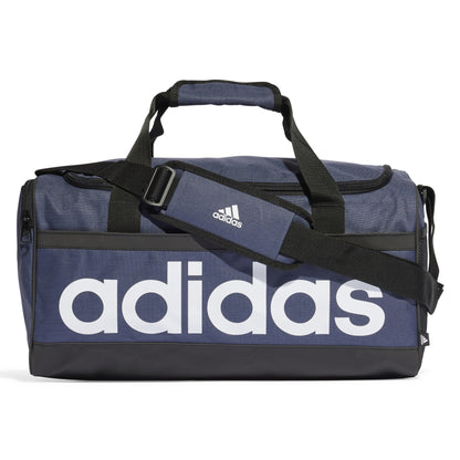 ADIDAS BAG DUFFLE LINEAR SMALL NAVY/BLACK (SS24)
