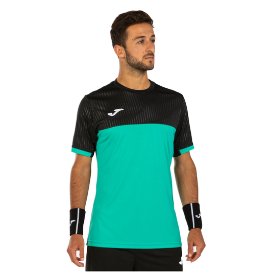 JOMA SHIRT TEE MONTREAL MN TEAL/BLACK (AW24)