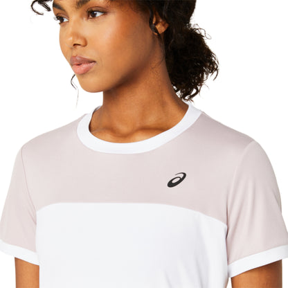 ASICS SHIRT TEE COURT WN WATERSHED ROSE (AW24)