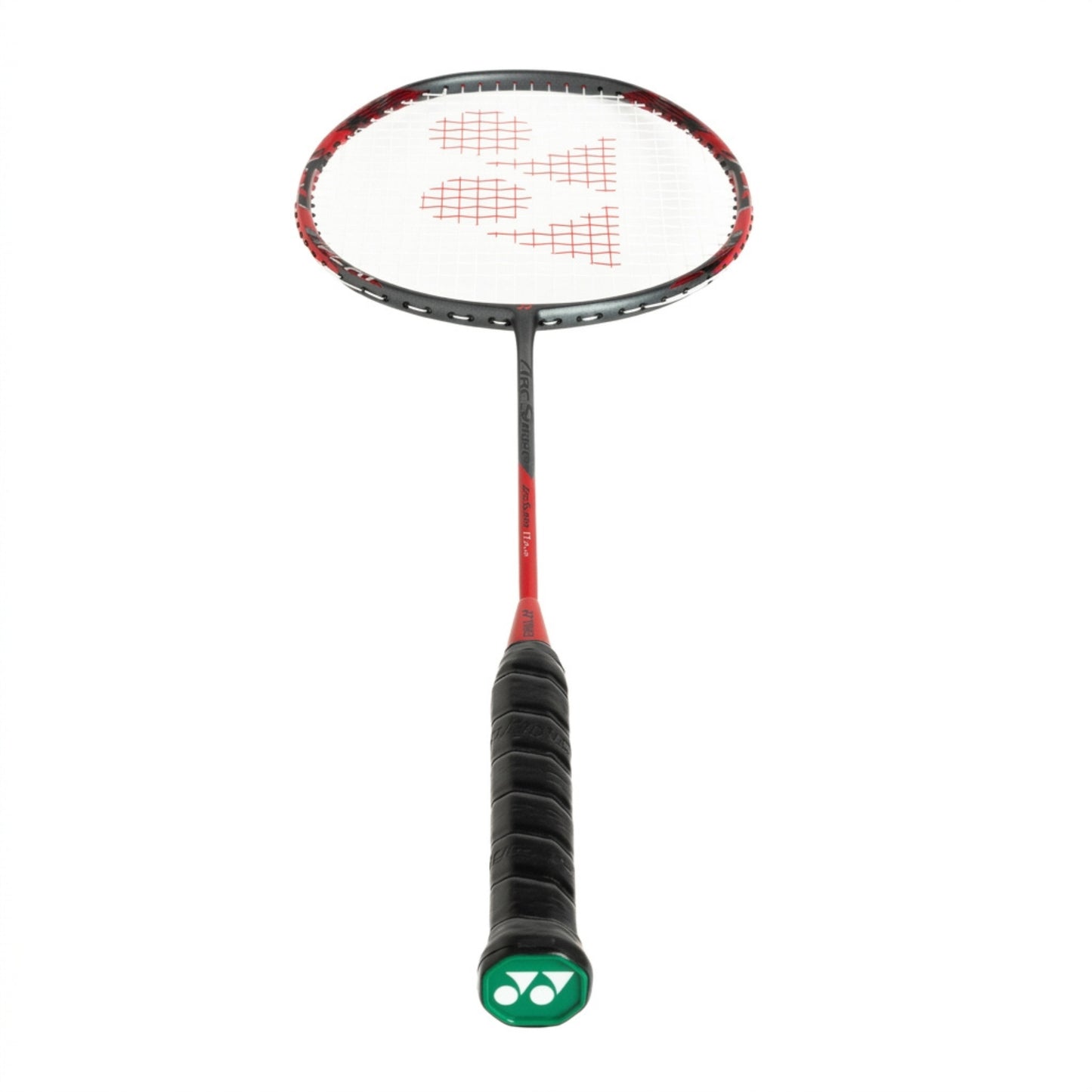 Grey and red Yonex Arcsaber 11 Play badminton racket