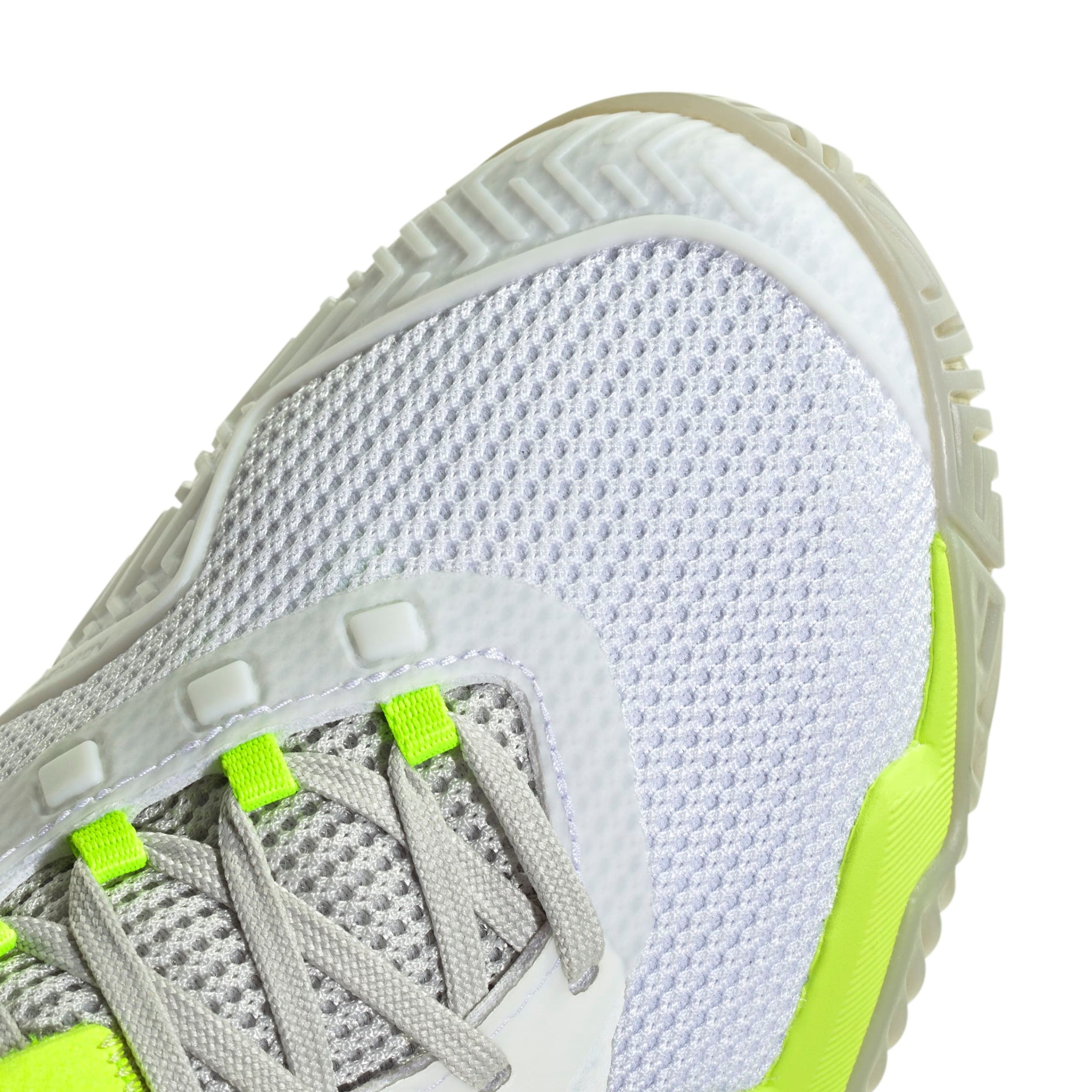 ADIDAS SHOE BARRICADE 13 WN WHITE/IRON/LUCID LEMON (SS25