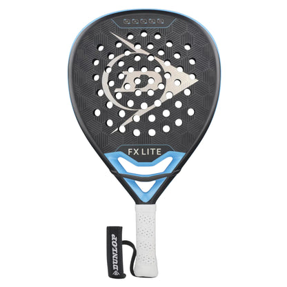 Dunlop Padel racket with brand logo on a white background