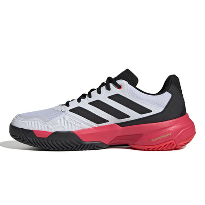 ADIDAS SHOE COURTJAM CONTROL 3 MN CLOUD WHITE/CORE BLACK/LUCID RED (SS25)