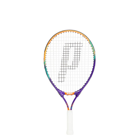 Prince racket colourful with white handle