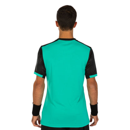 JOMA SHIRT TEE MONTREAL MN TEAL/BLACK (AW24)