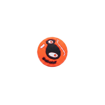 Orange Babolat Dampener on a white background