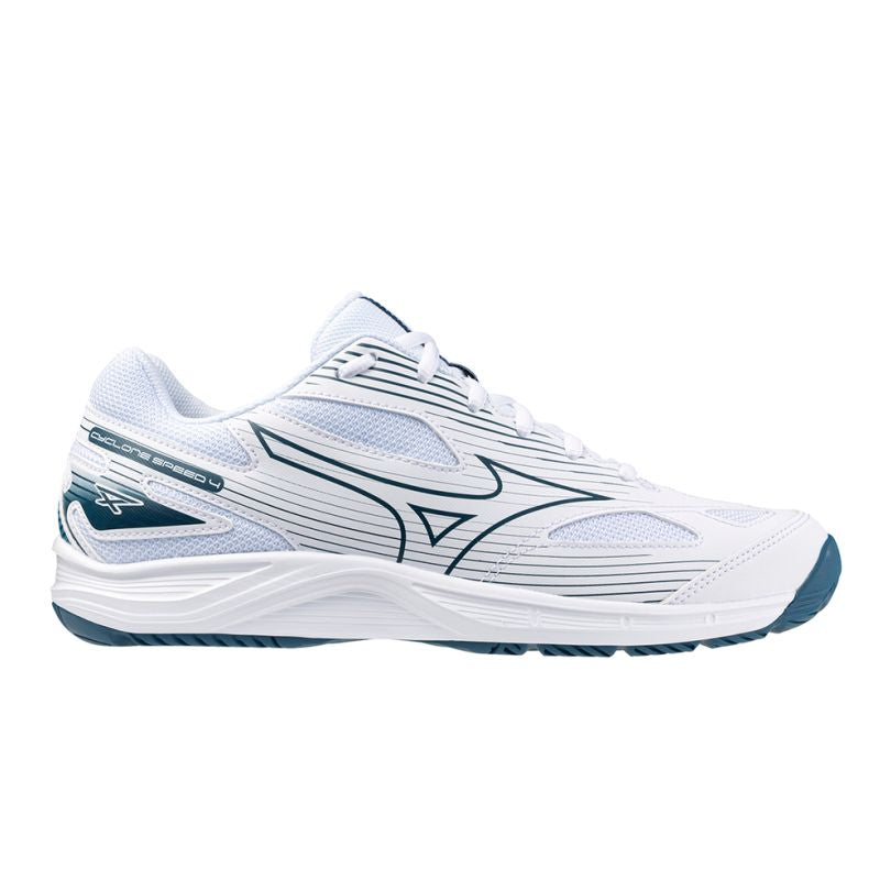 MIZUNO SHOE CYCLONE SPEED 4 MN WHITE/SAILOR BLUE (SS24)
