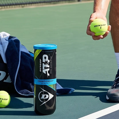 DUNLOP BALL TENNIS CHAMPIONSHIP EXTRA DUTY CAN (3) (TBD)