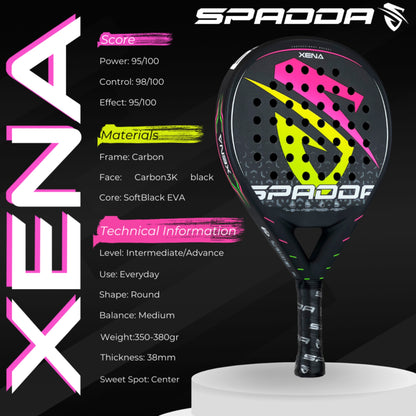 SPADDA PADEL XENA 3K 380G