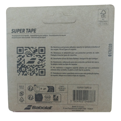 BABOLAT TAPE PROTECTIVE SUPER BLK (5)