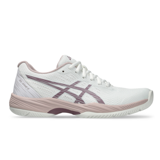 ASICS SHOE G-GAME 9 WN WHITE/DUSTY MAUVE (AW24)