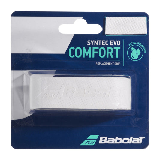 BABOLAT GRIP REPLACEMENT SYNTEC EVO COMFORT WHITE