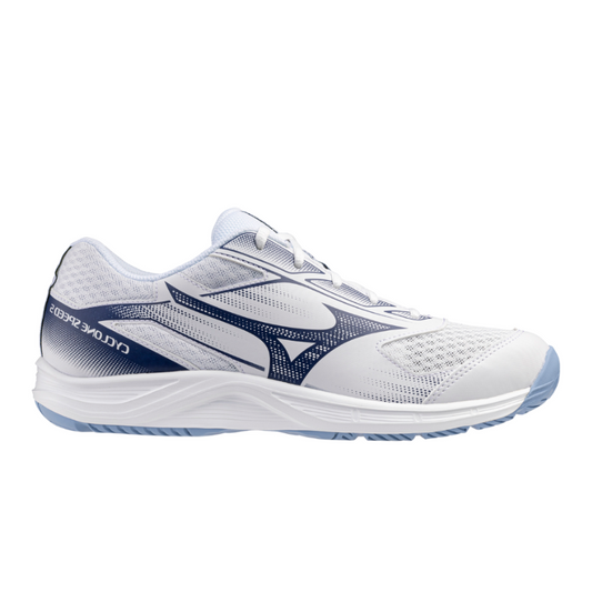 MIZUNO SHOE CYCLONE SPEED 5 MN WHITE/BELLWETHER BLUE (SS25)