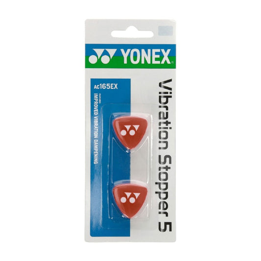 Yonex Red Vibration Stopper 5 packaging on a white background