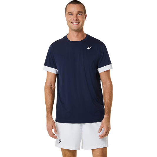ASICS SHIRT TEE COURT SS MN MIDNIGHT/WHT (AW23) (TBD)
