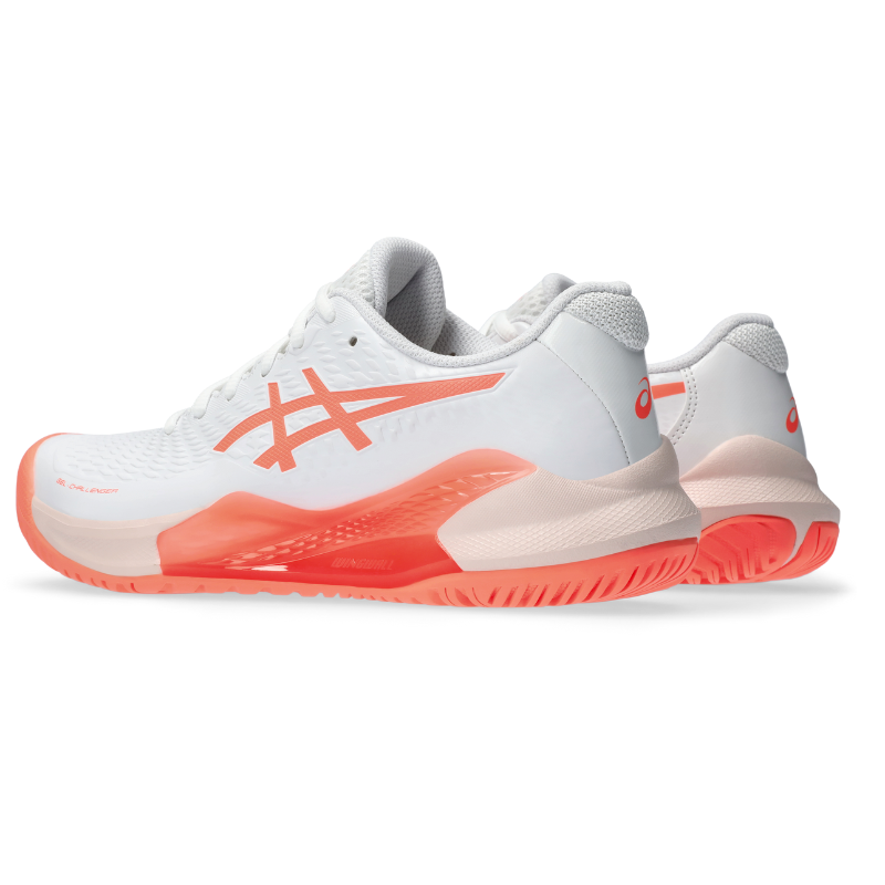 ASICS SHOE G-CHALLENGER 14 WN WHITE/SUN CORAL (SS24)