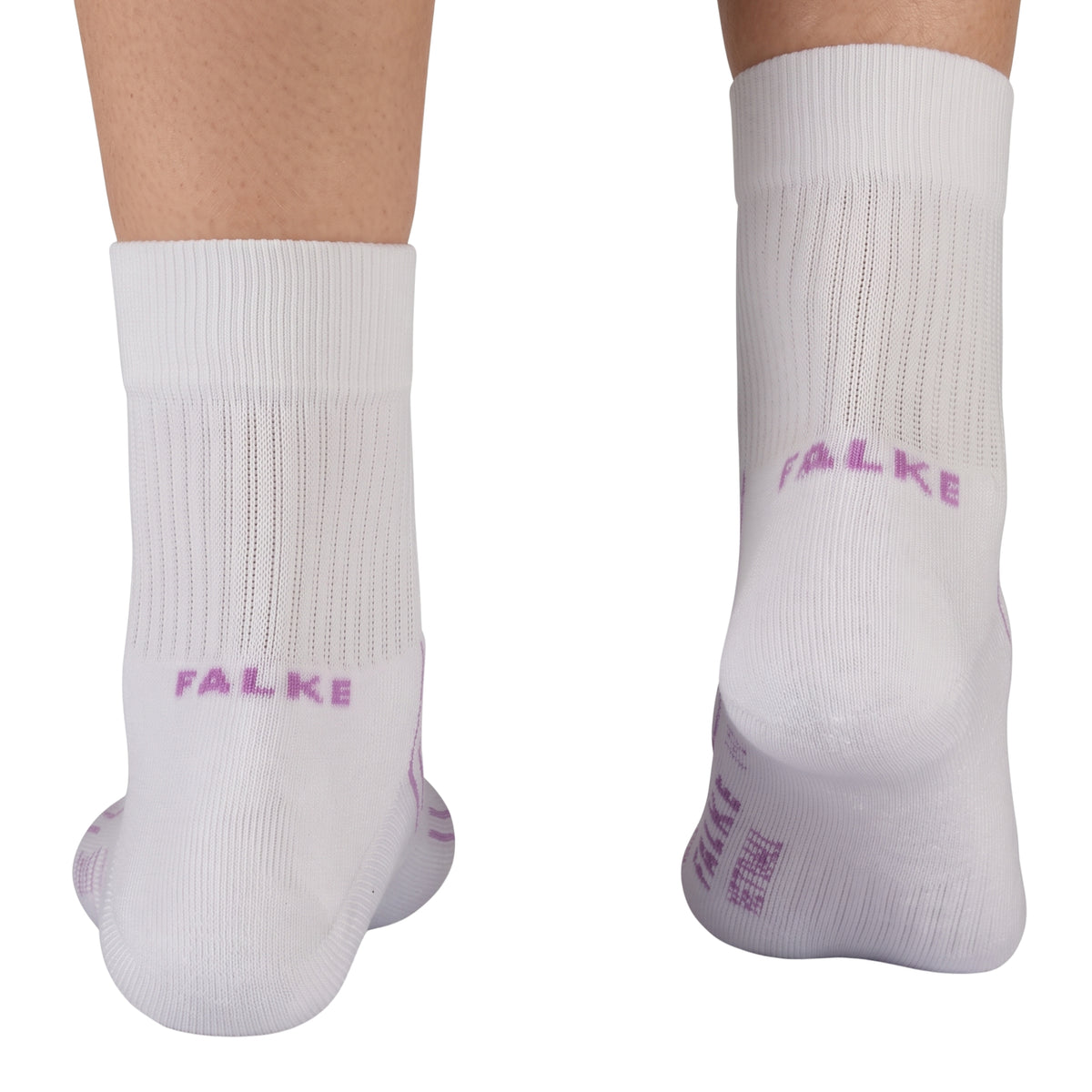 FALKE SOCK NETBALL CUSHION WHITE/LILAC (SS24)