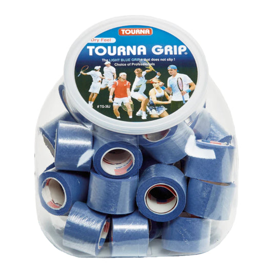 TOURNA GRIP OVERGRIP DRY FEEL PICKLEBALL BLUE BOWL (1)