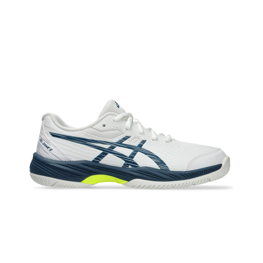 ASICS SHOE G-GAME 9 KID WHITE/MAKO BLUE (SS24)
