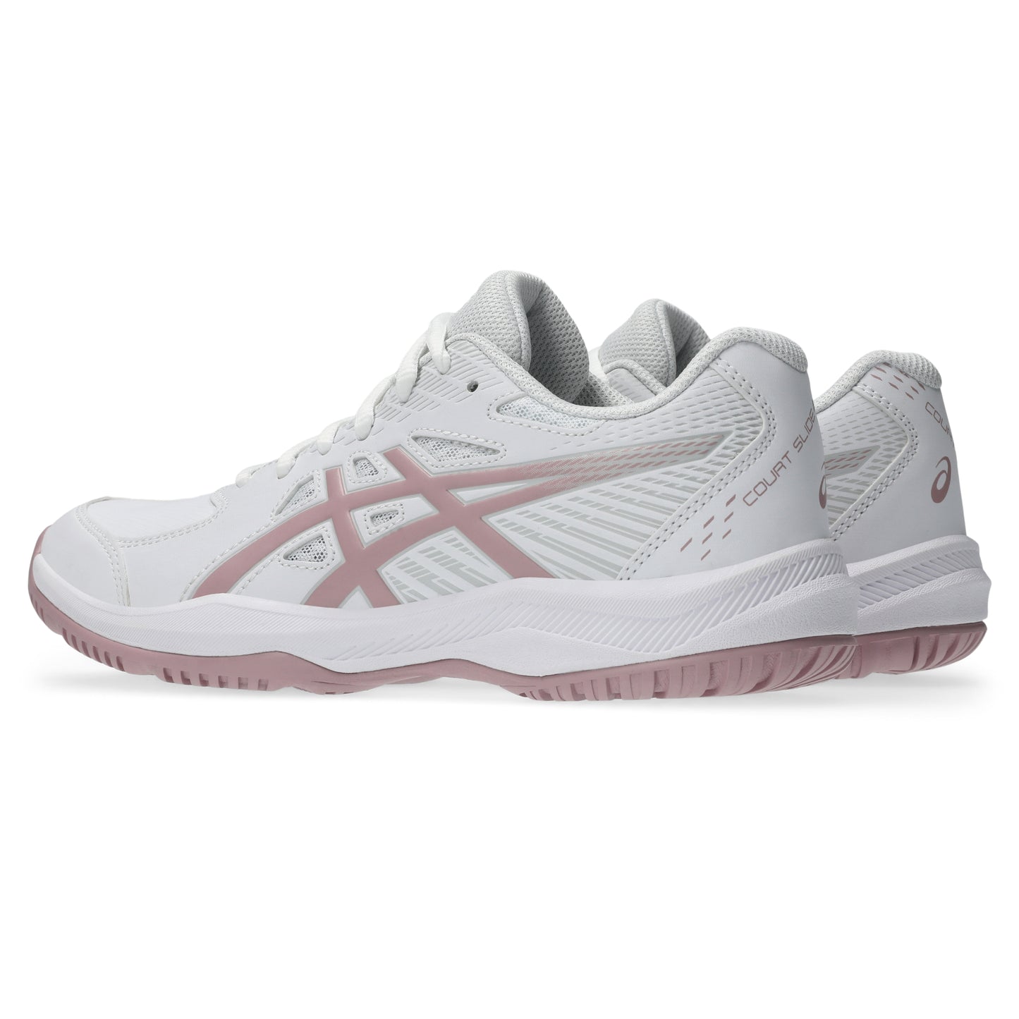ASICS SHOE COURT SLIDE 4 WN WHITE/MORGANITE (SS26)