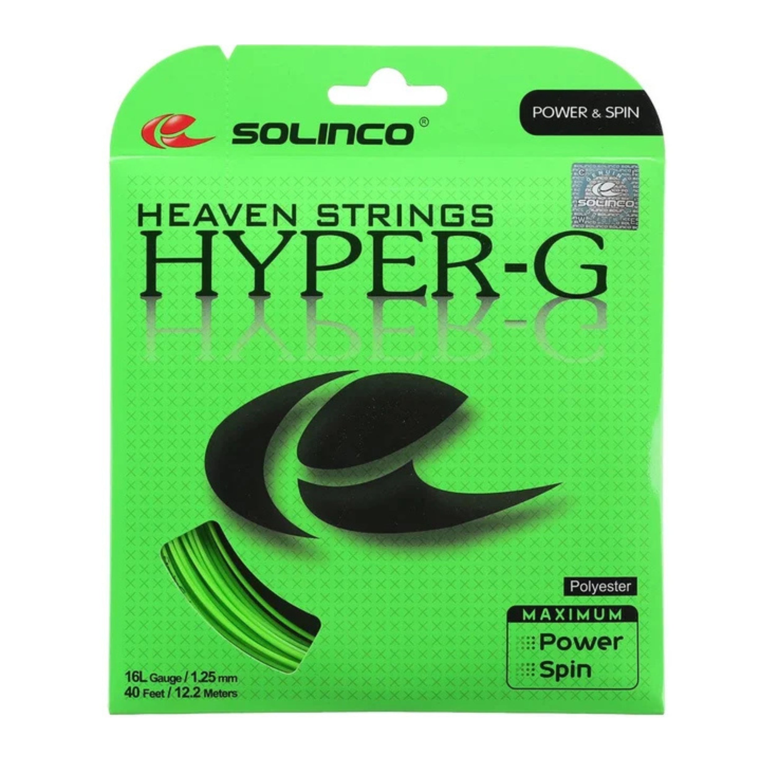 SOLINCO STRING HYPER-G 16L 1.25MM SET – Baseline Racquets