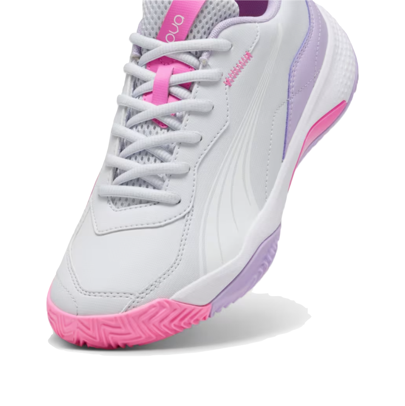 PUMA SHOE NOVA SMASH WN SILVER MIST/VIVID VIOLET (SS24)